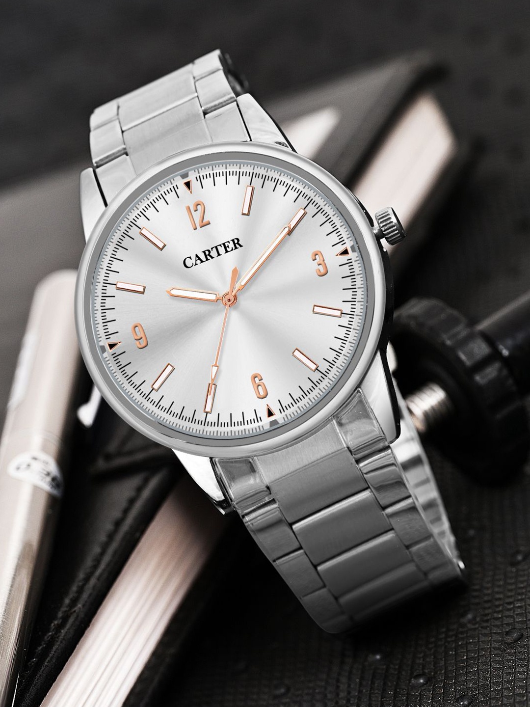 

Sandy D Carter Men Dial & Straps Analogue Watch Sandy D Carter-188-WH, White