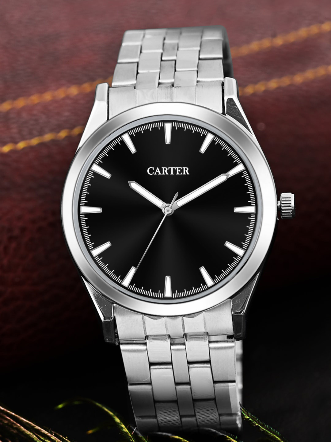 

Sandy D Carter Men Printed Bracelet Style Straps Analogue Watch Sandy D Carter-195-BK, Black