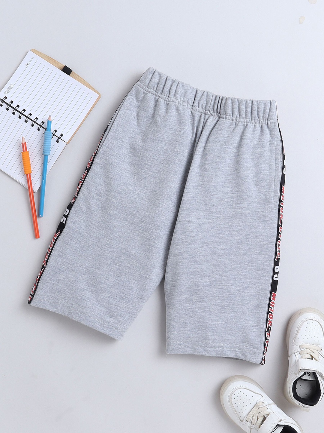 

BAESD Boys Outdoor Shorts, Grey melange