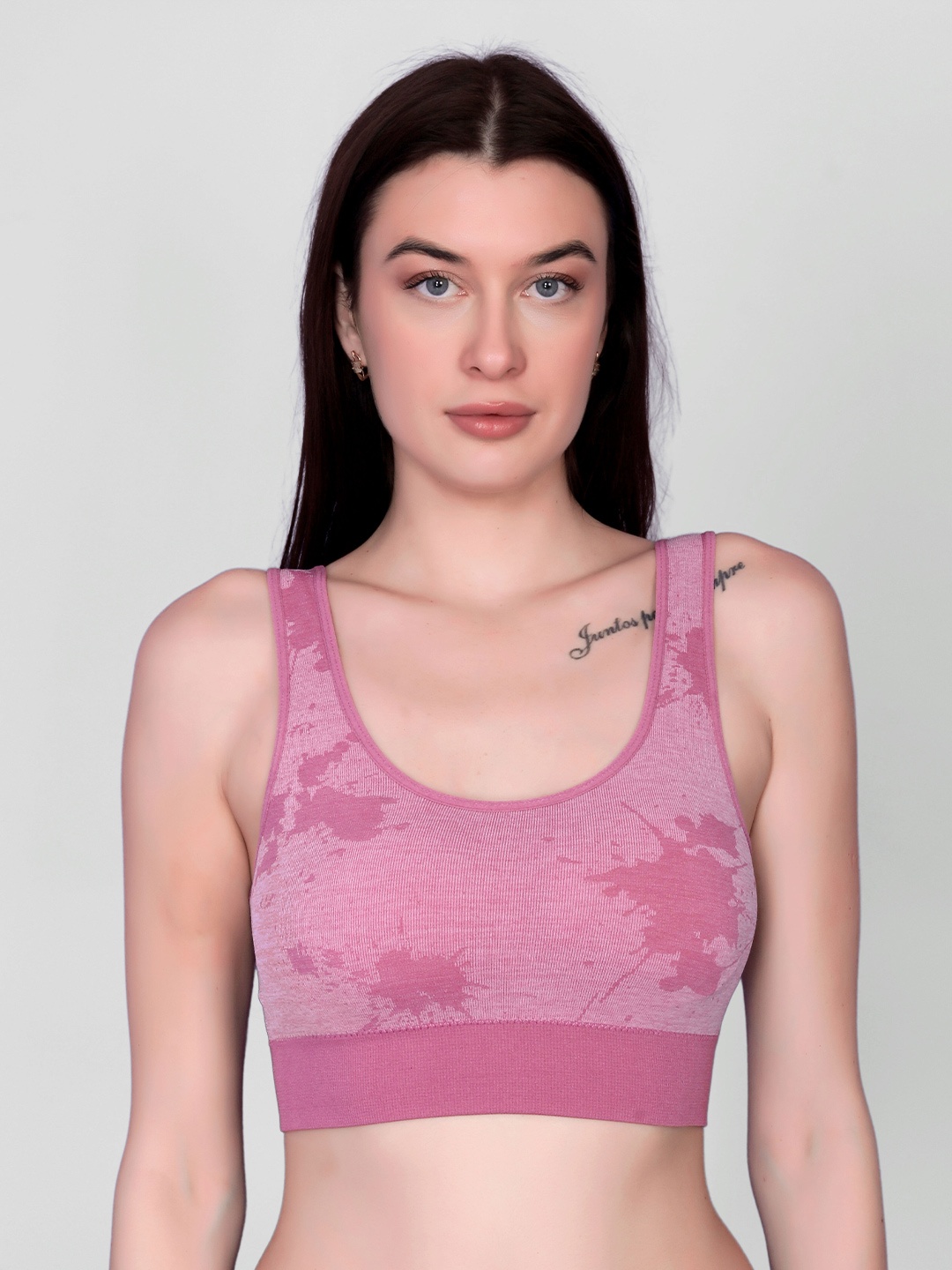 

DEALSEVEN FASHION Bra Full Coverage, Pink