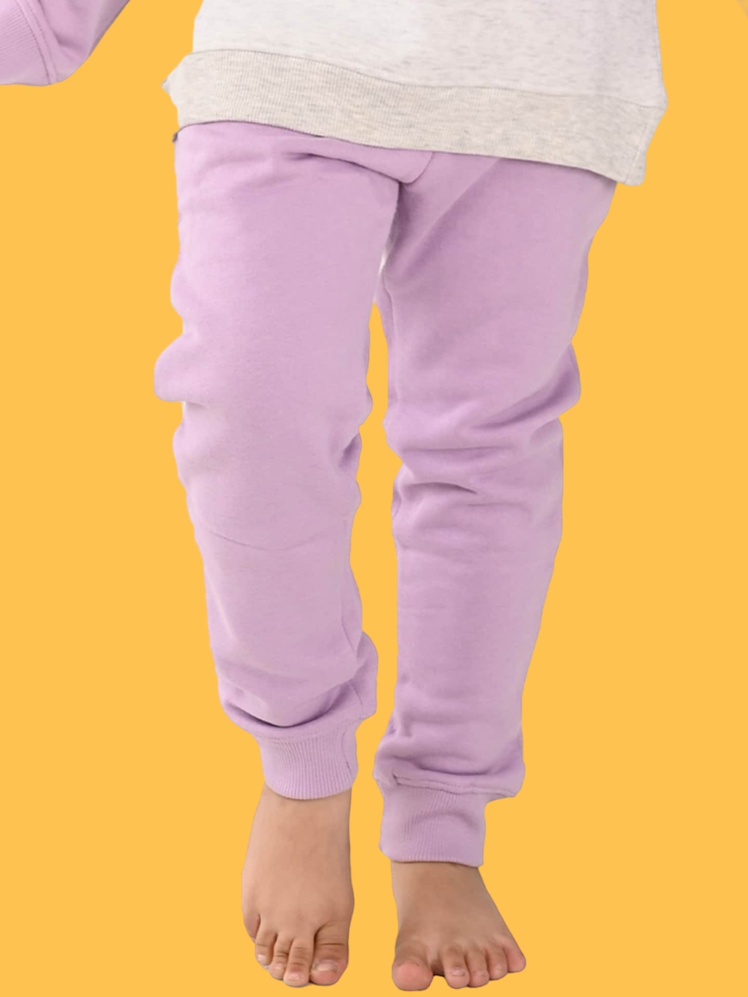 

Anthrilo Girls Drawstring Closure Lounge Pants, Purple