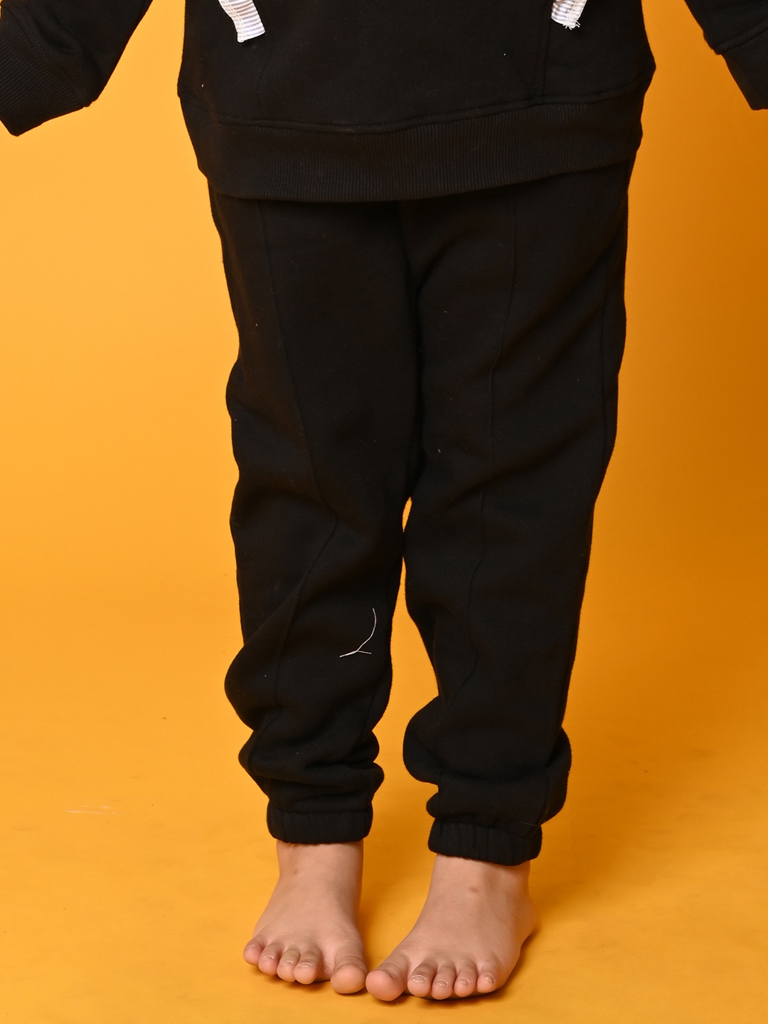 

Anthrilo Girls Fleece Joggers Lounge Pants, Black