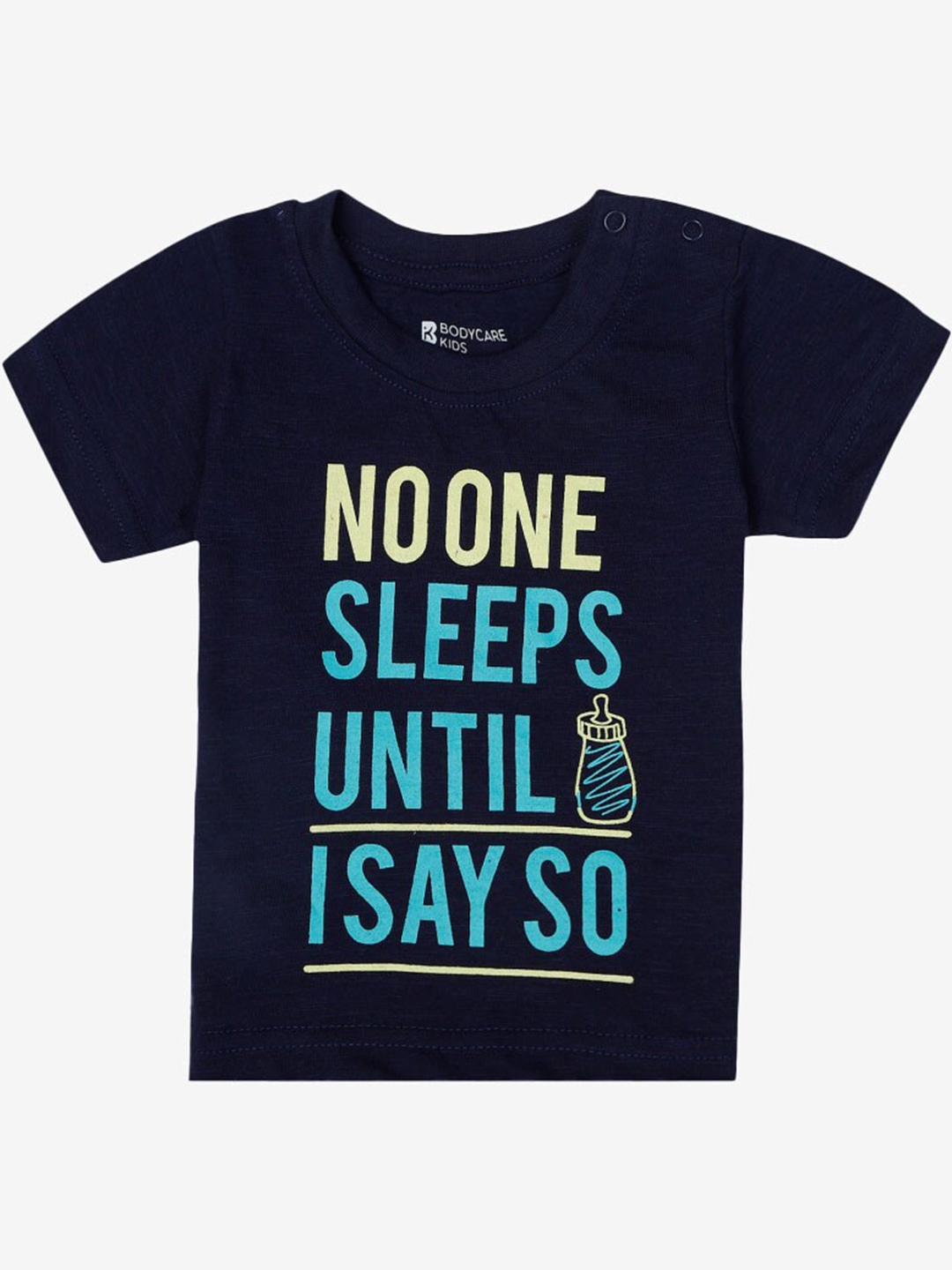 

Bodycare Boys Typography Printed T-shirt, Navy blue