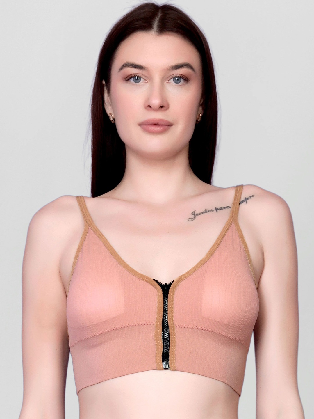 

DEALSEVEN FASHION Bra Full Coverage, Pink