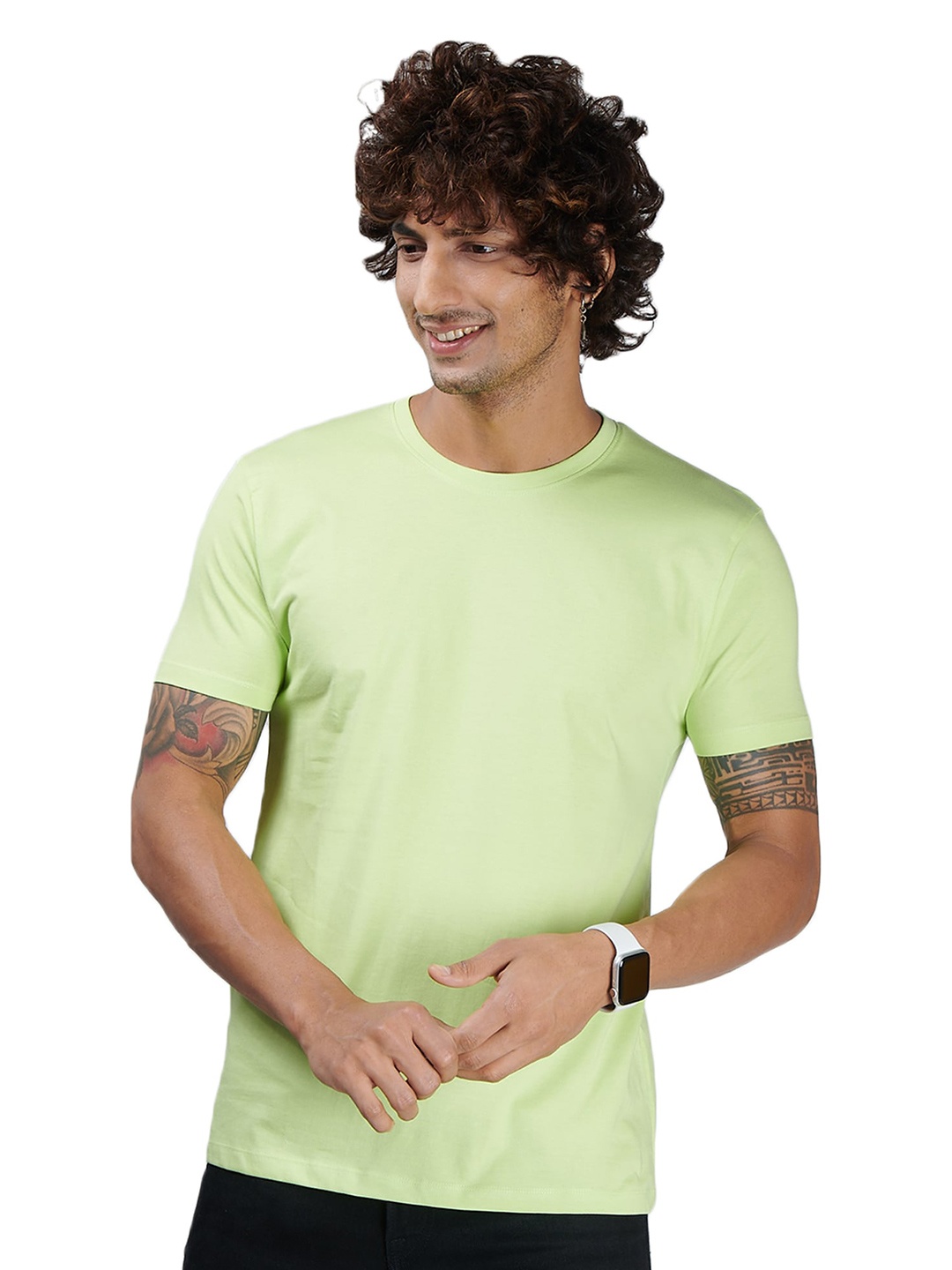 

STATUS MANTRA Men 3 Raw Edge T-shirt, Multi