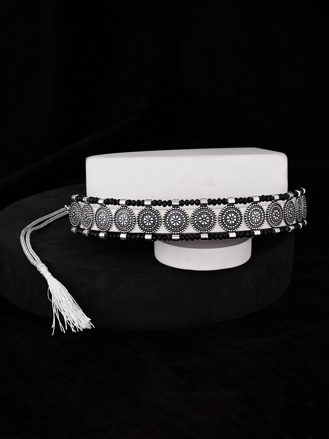 

ATIBELLE Brass Silver-Plated Necklace