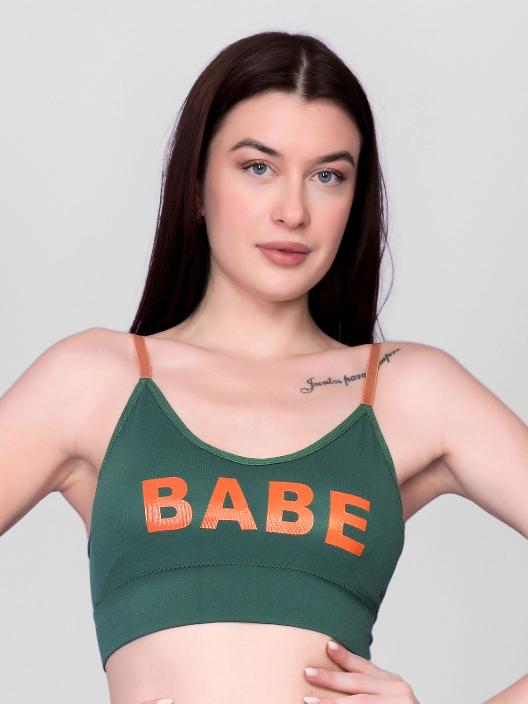 

DEALSEVEN FASHION Bra Full Coverage, Green