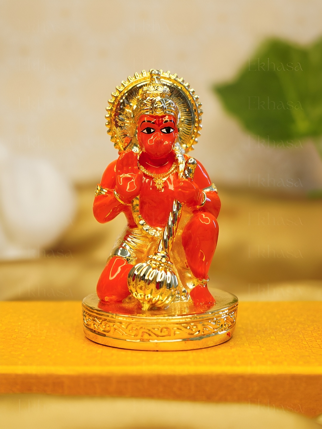 

Ekhasa Orange Religious Idol Showpiece