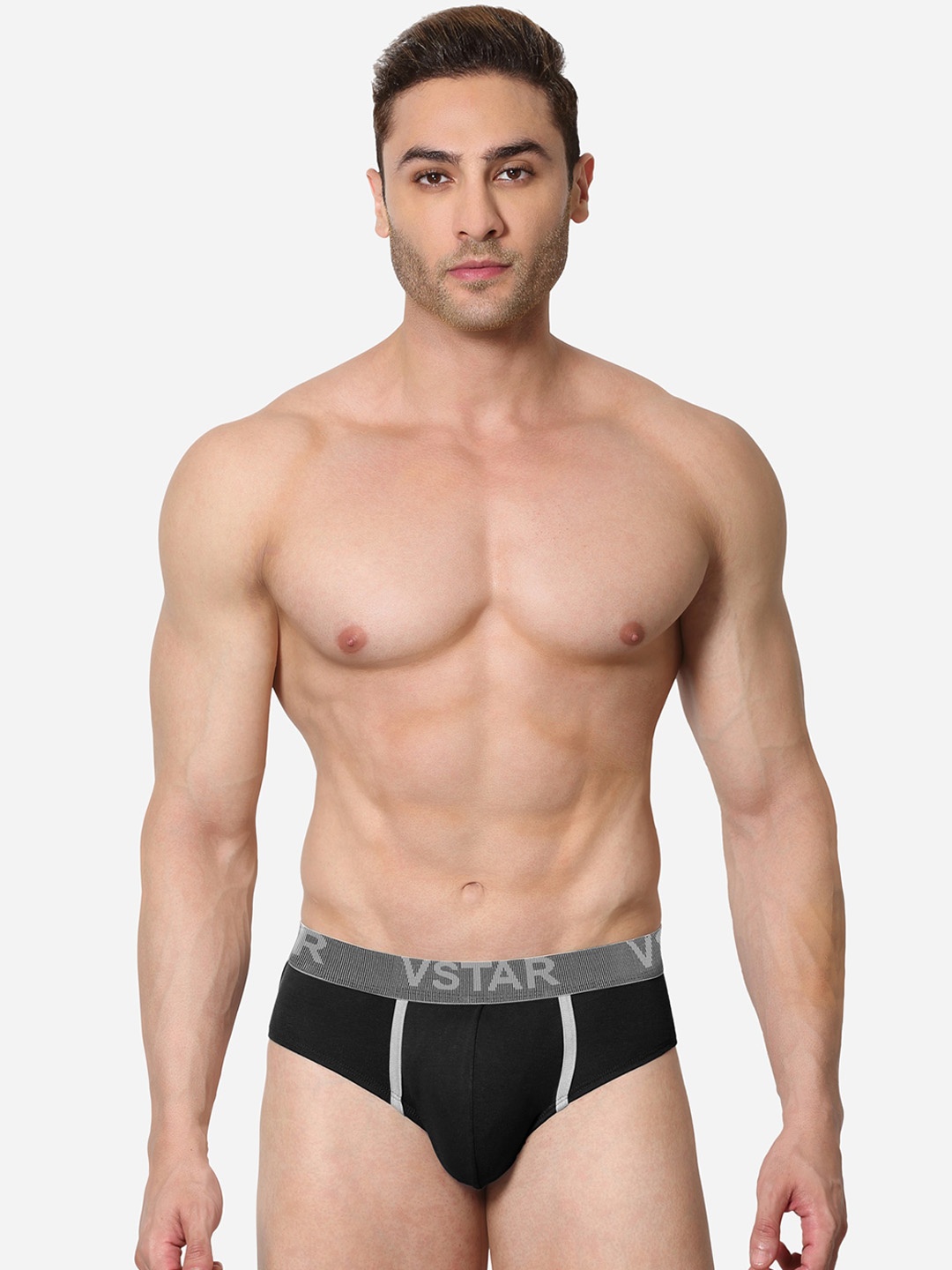 

VStar Men Low-Rise Basic Briefs FRANK NEO-BLACK
