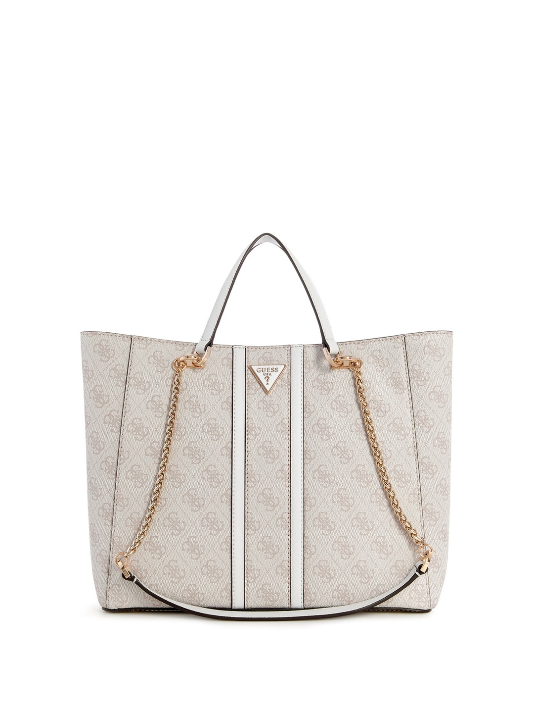 

GUESS PU Shopper Handheld Bag, Grey