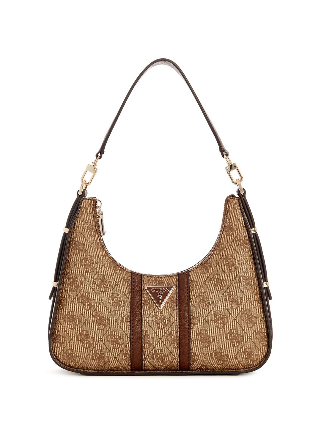 

GUESS PU Shopper Hobo Bag, Brown