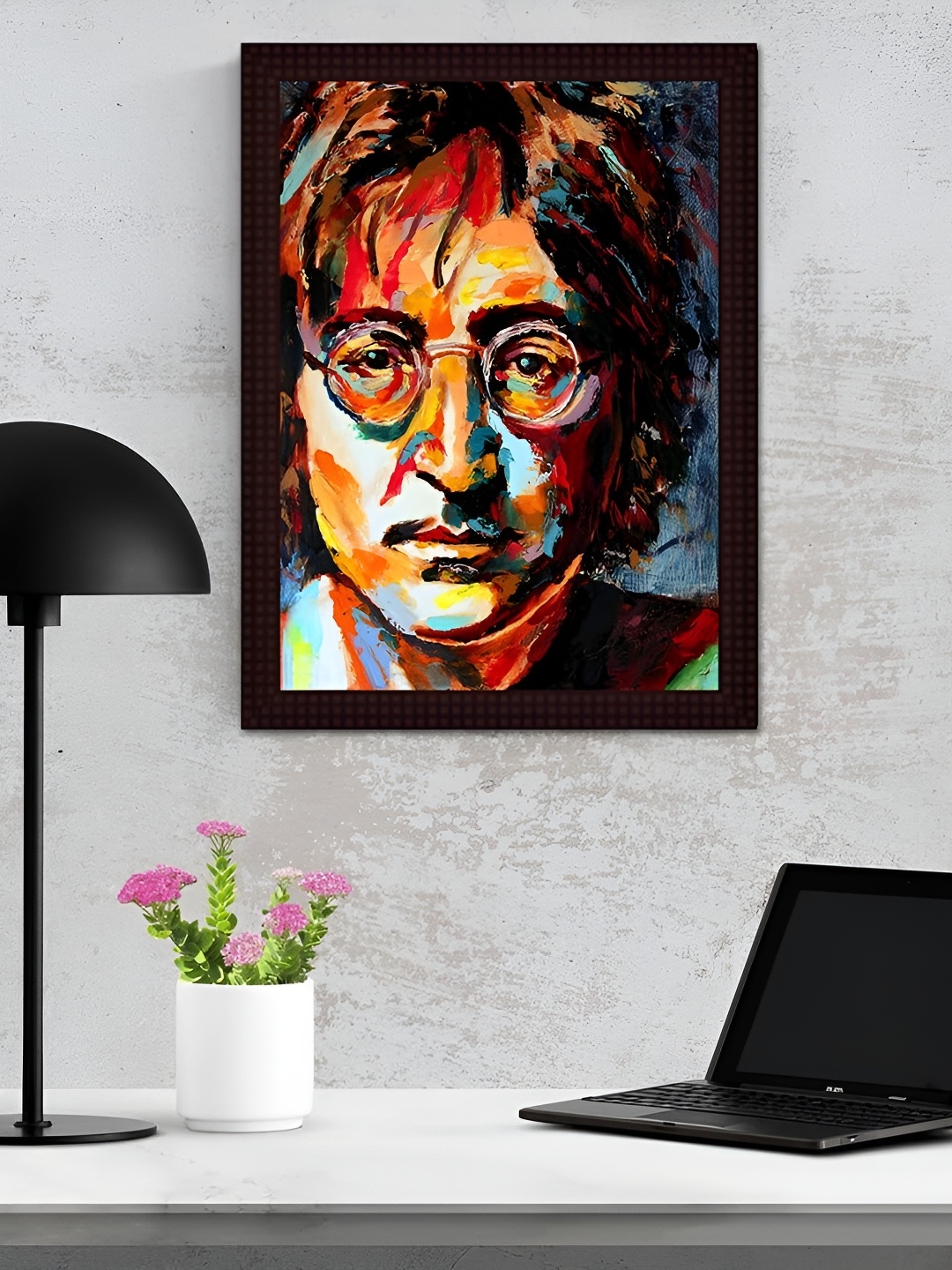 

Tamatina Black & Blue John Lennon Printed Wall Art
