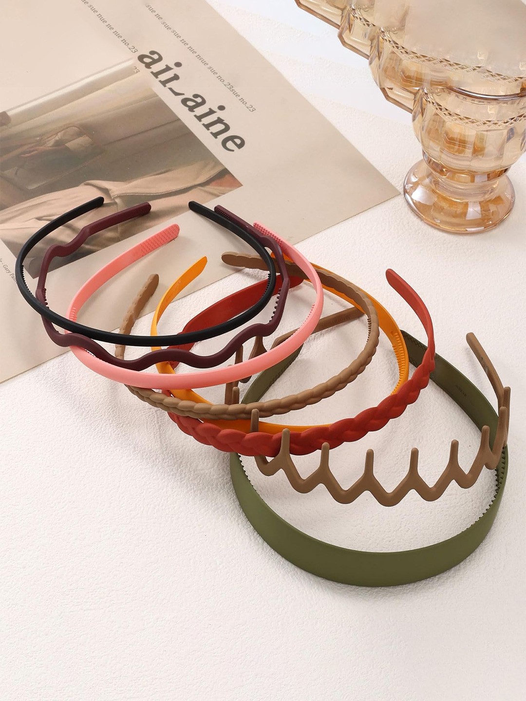 

ANNA CREATIONS Women Hairband, Green