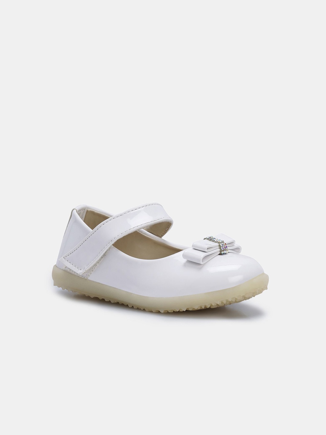 

Minesole Girls PU Espadrilles, White