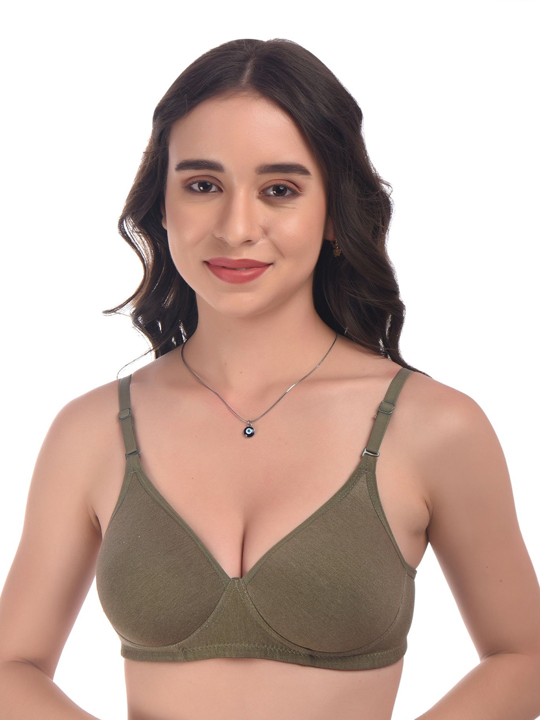 

elina Women Full Coverage Heavily Padded Bra, Sea green