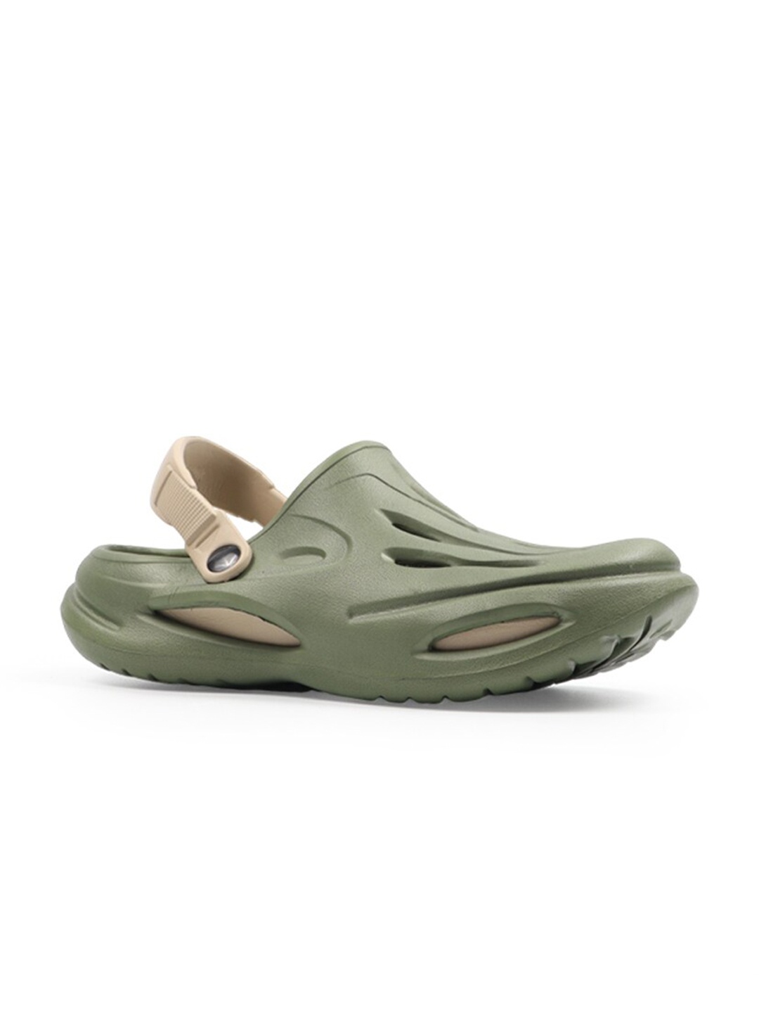 

SPIFFERS Men Croslite Clogs, Green