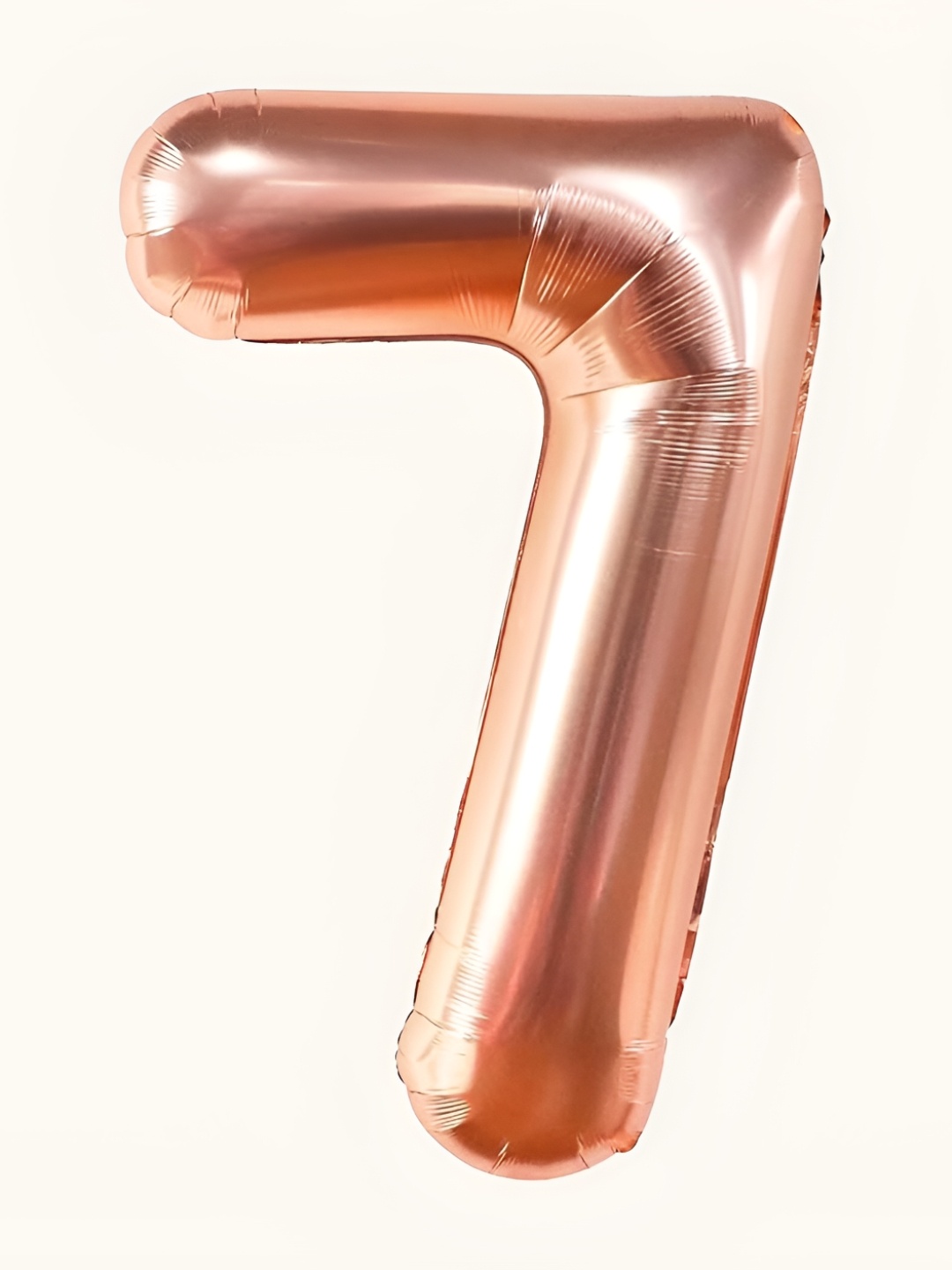 

Special You Rose Gold Patterned 1 Pc Number "7" Festive Decor foil Balloon