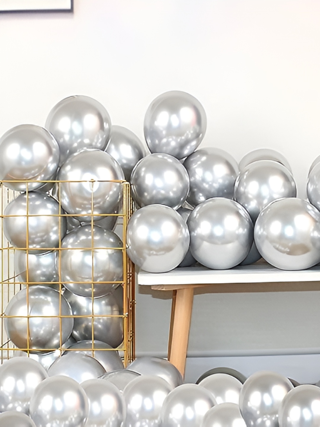 

Special You Silver Patterned Plastic Decoration Set