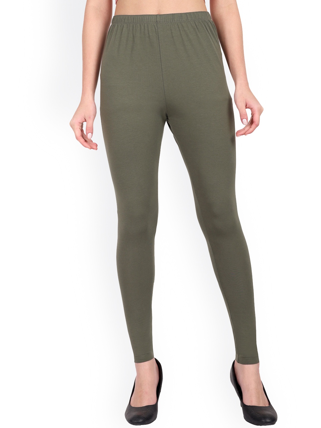 

ONE SKY Ankle Length Leggings, Olive