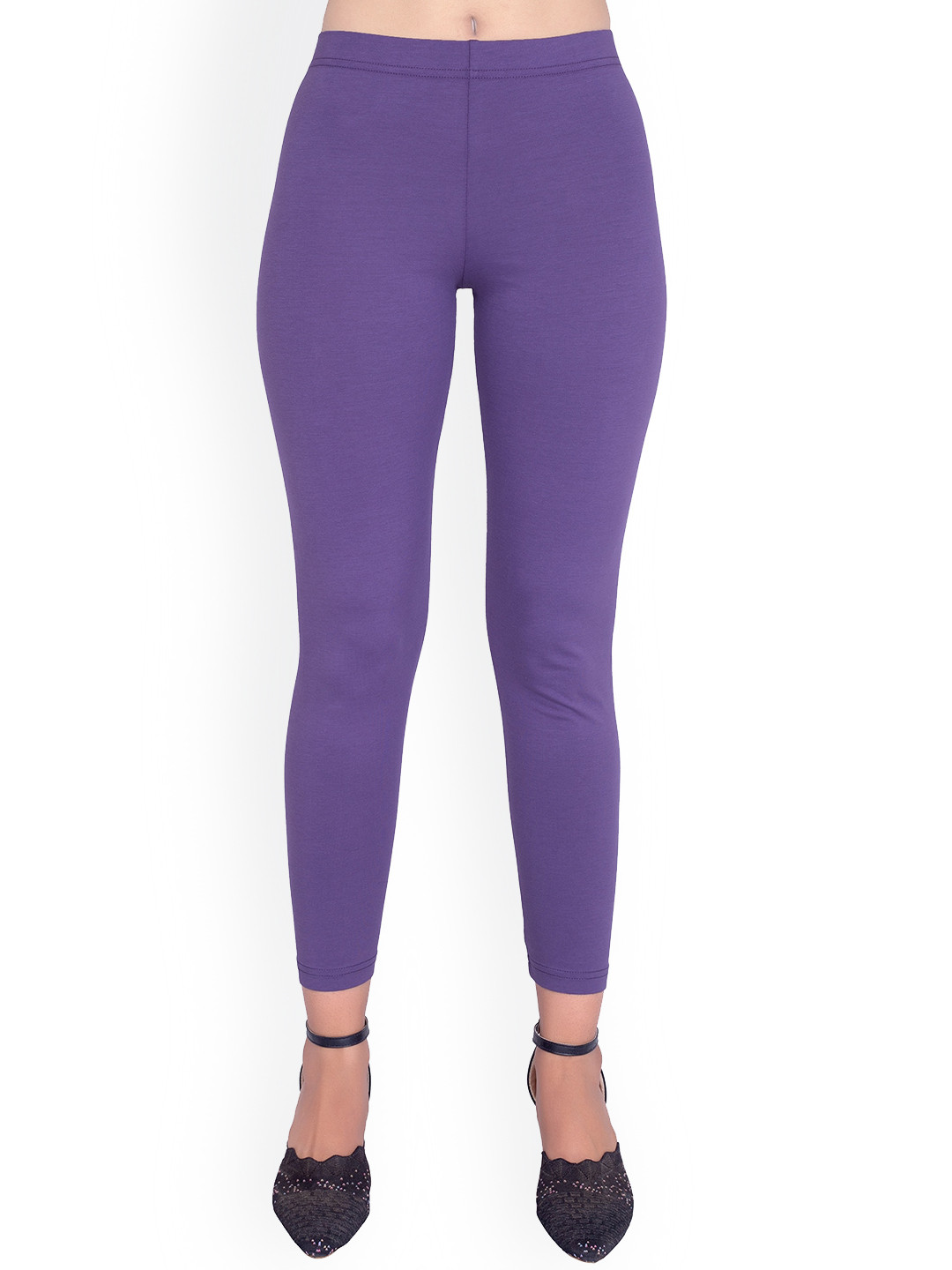 

ONE SKY Ankle Length Leggings, Purple