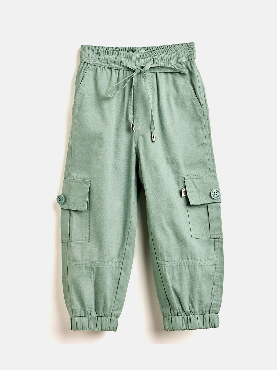 

Stylo Bug Boys Cargos Trousers, Green