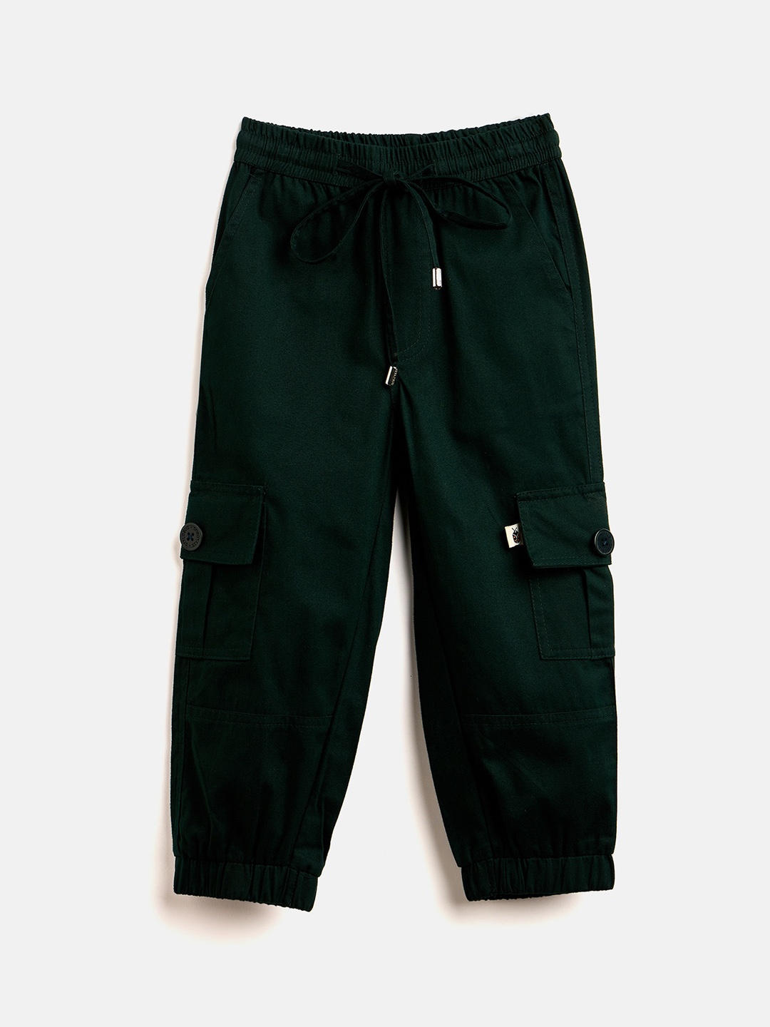 

Stylo Bug Boys Cargos Trousers, Green