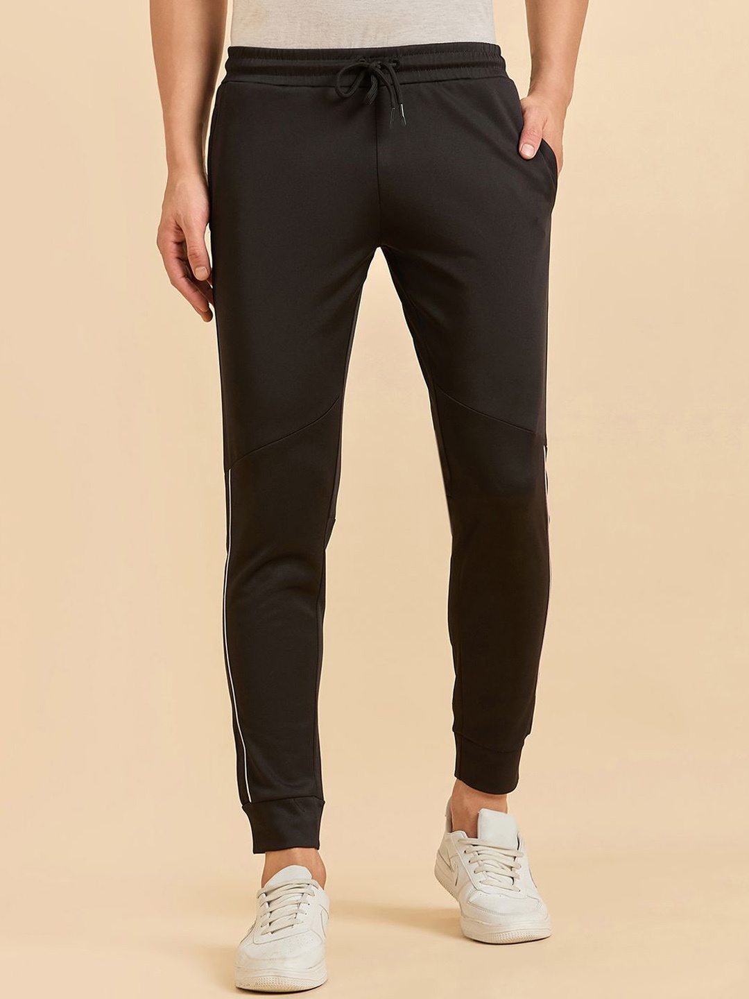 

Sweet Dreams Men Mid Rise Joggers, Black