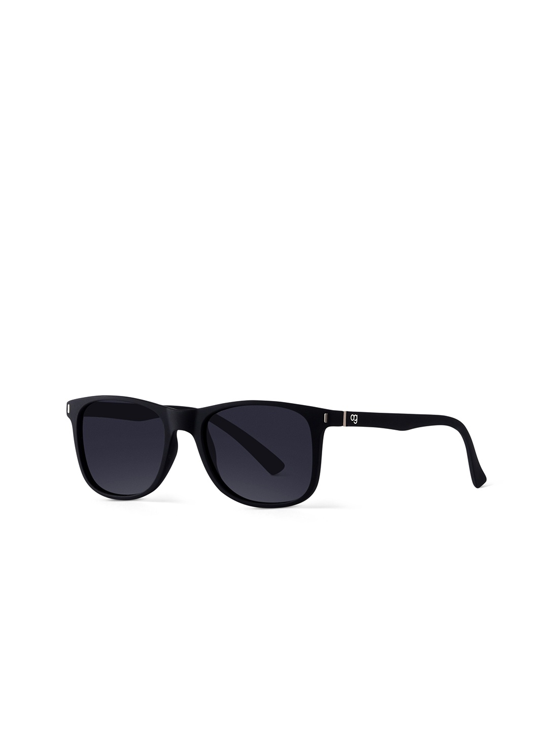 

Woggles Unisex Square Sunglasses with Polarised Lens, Black