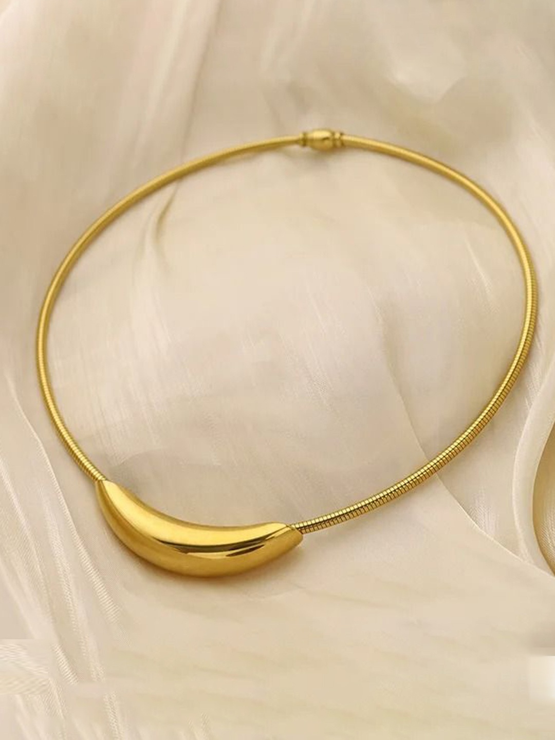 

VIEN Gold-Plated Choker Chain