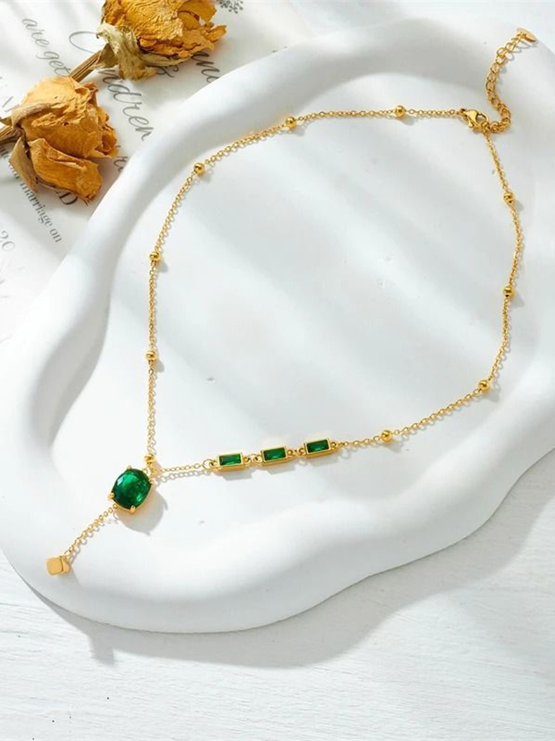 

VIEN Gold-Plated Choker Chain