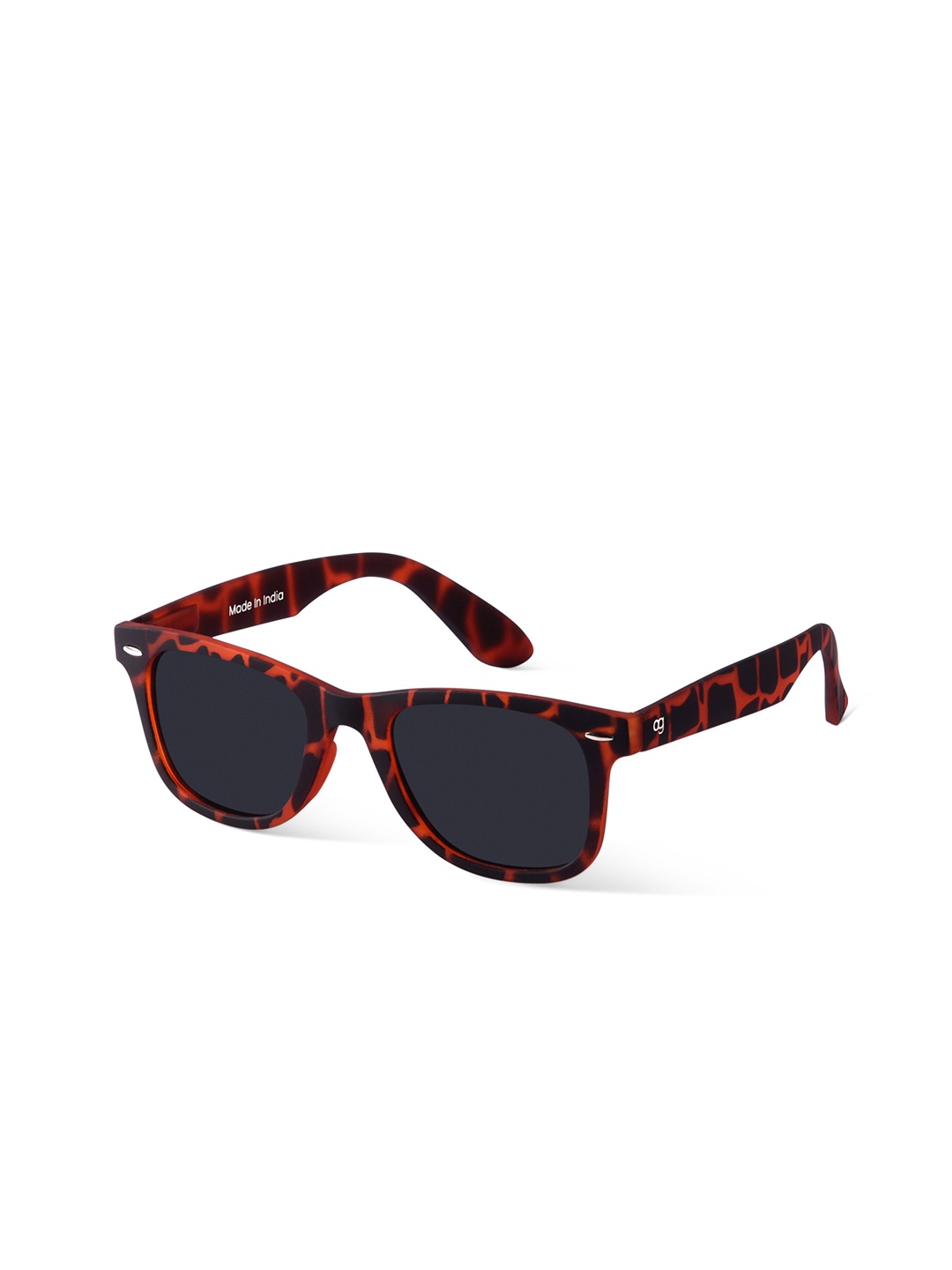 

Woggles Unisex Wayfarer Sunglasses with Polarised Lens, Black