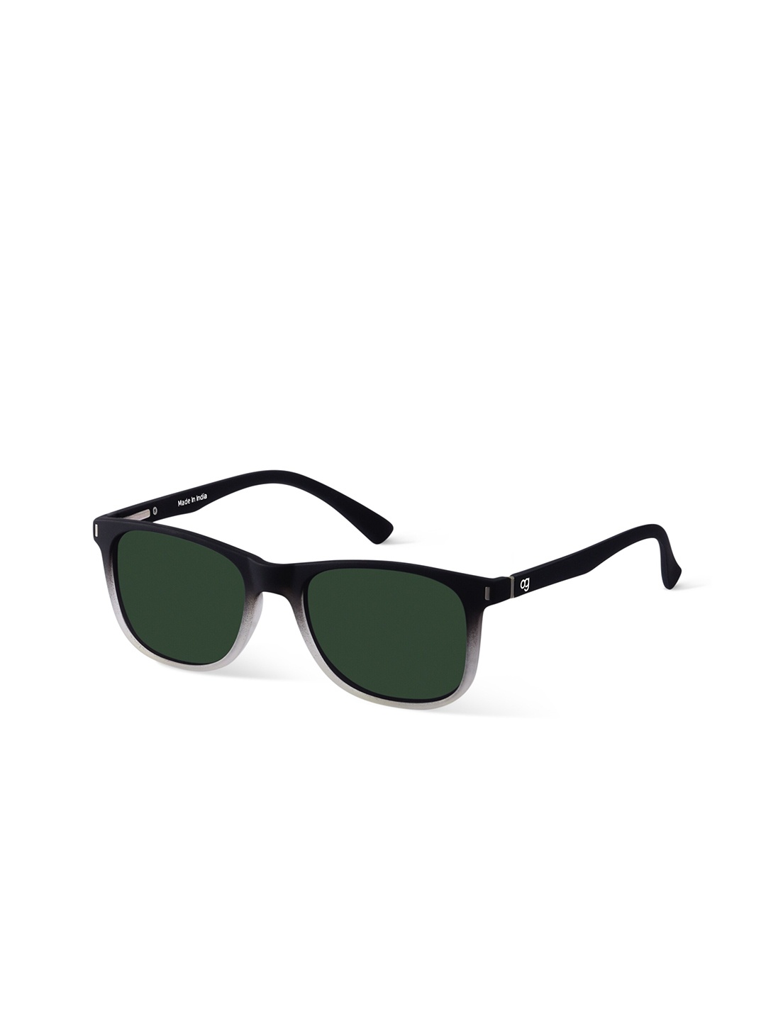 

Woggles Unisex Full Rim Wayfarer Sunglasses with Polarized Lens WOWF-02-M08-1073-M, Green