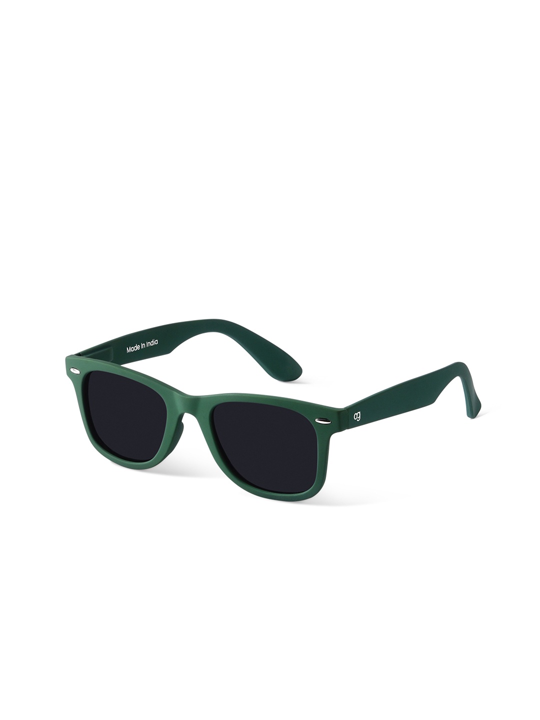 

Woggles Unisex Full Rim Wayfarer Sunglasses with Polarized Lens WOWF-02-M08-1060-M, Green