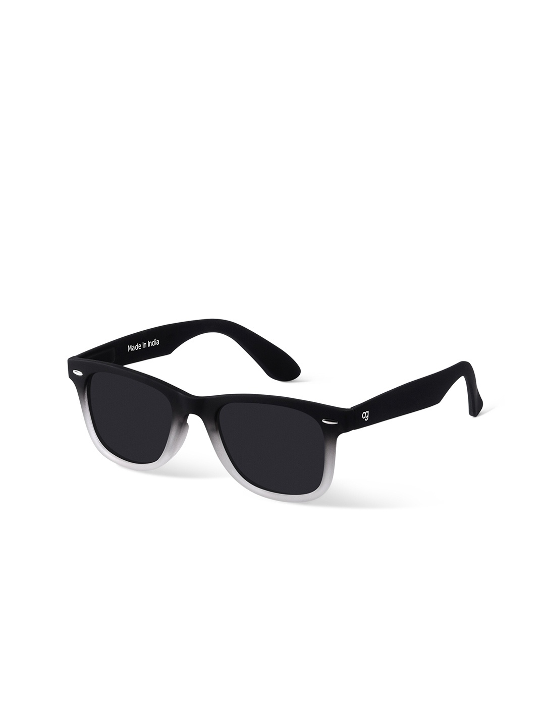 

Woggles Unisex Wayfarer Sunglasses with Polarised Lens, Black