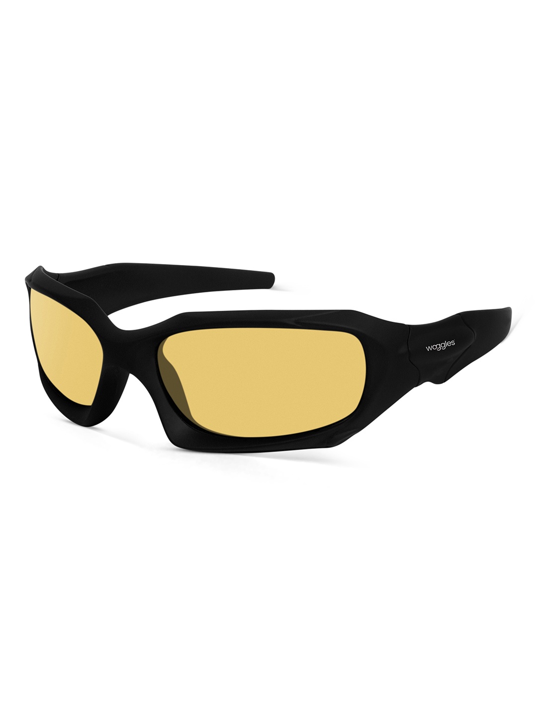 

Woggles Unisex Rectangle Sunglasses with Polarised Lens, Blue