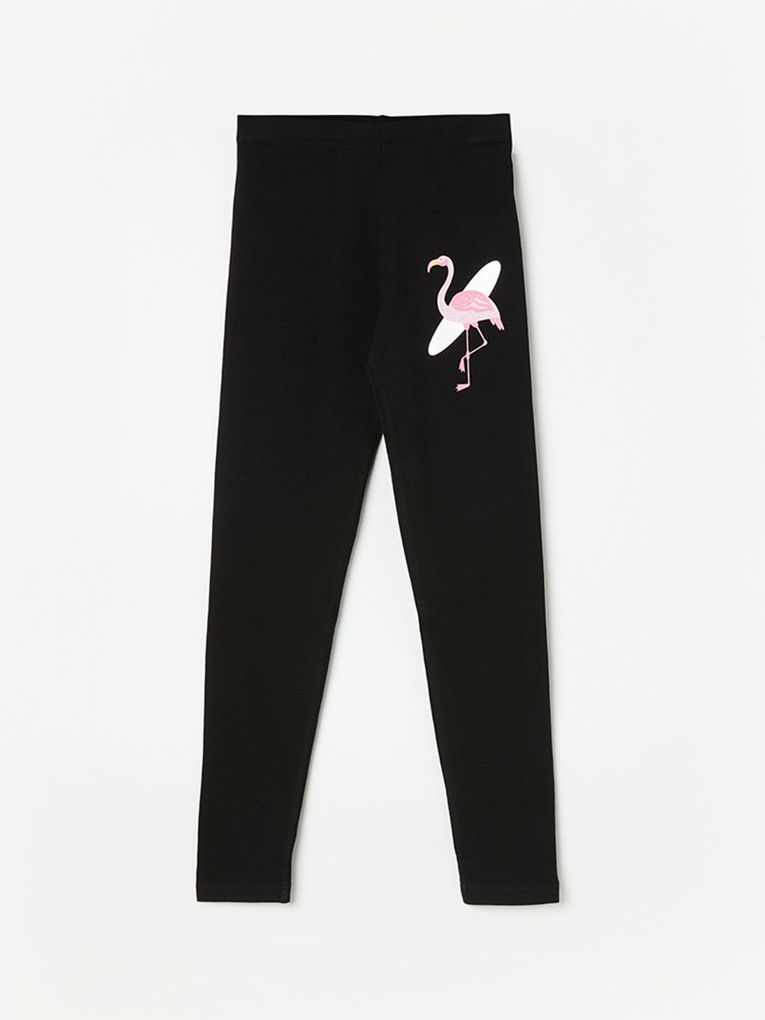 

Fame Forever by Lifestyle Girls Printed Leggings, Black
