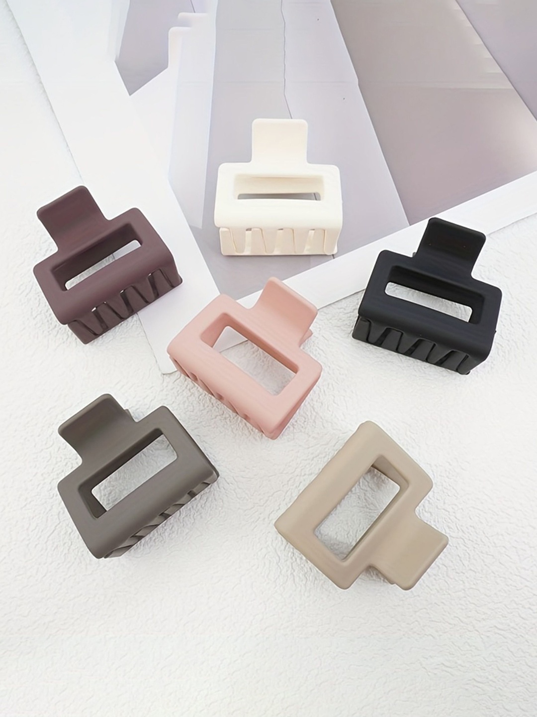 

CHRONEX Women Set of 6 Claw Clip, Assorted