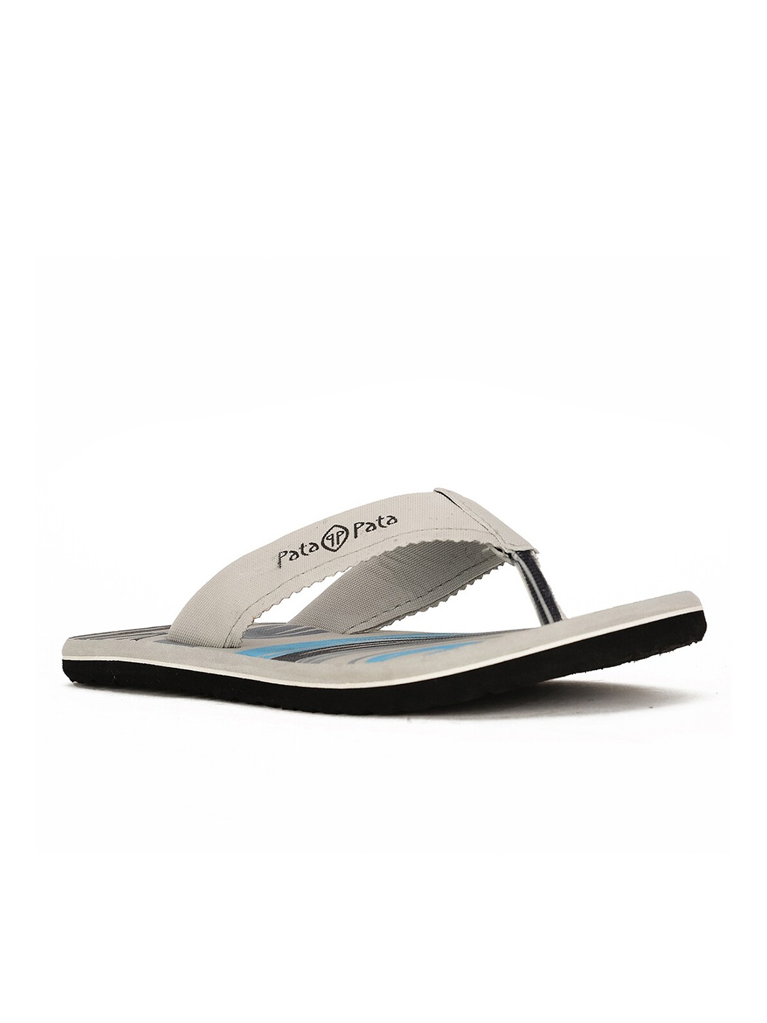 

Bata Men Printed Thong Flip-Flops, Grey