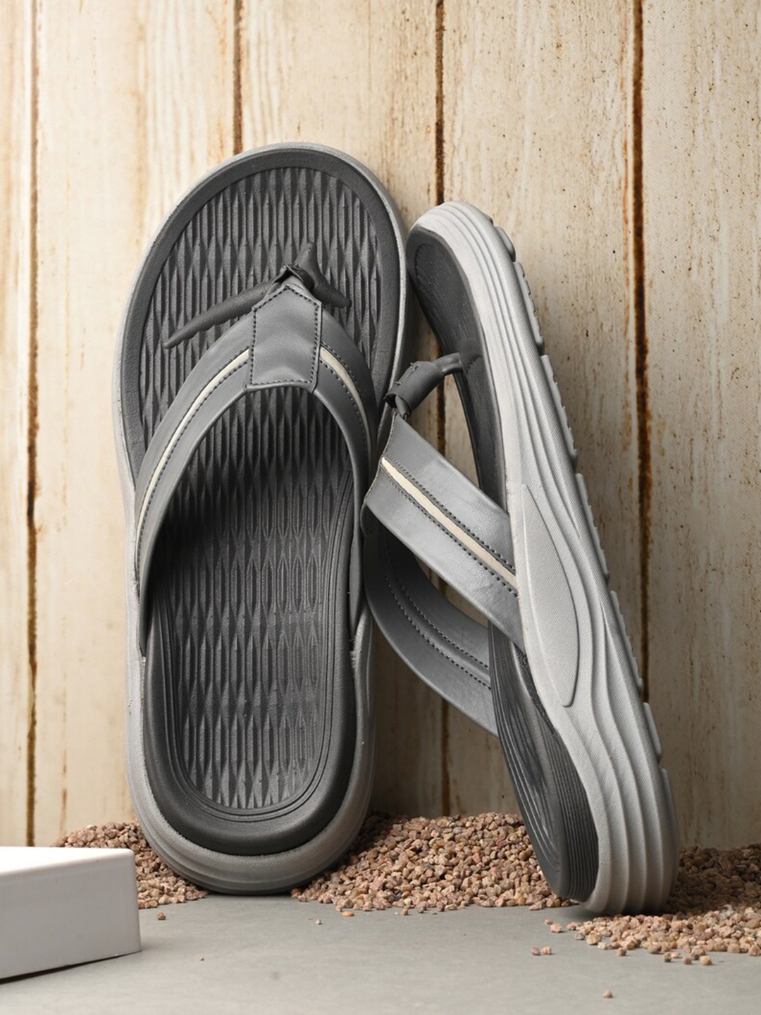 

WIXOM Men Comfort Sandals, Grey