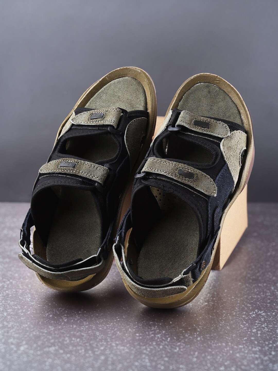 

WIXOM Men Comfort Sandals, Green