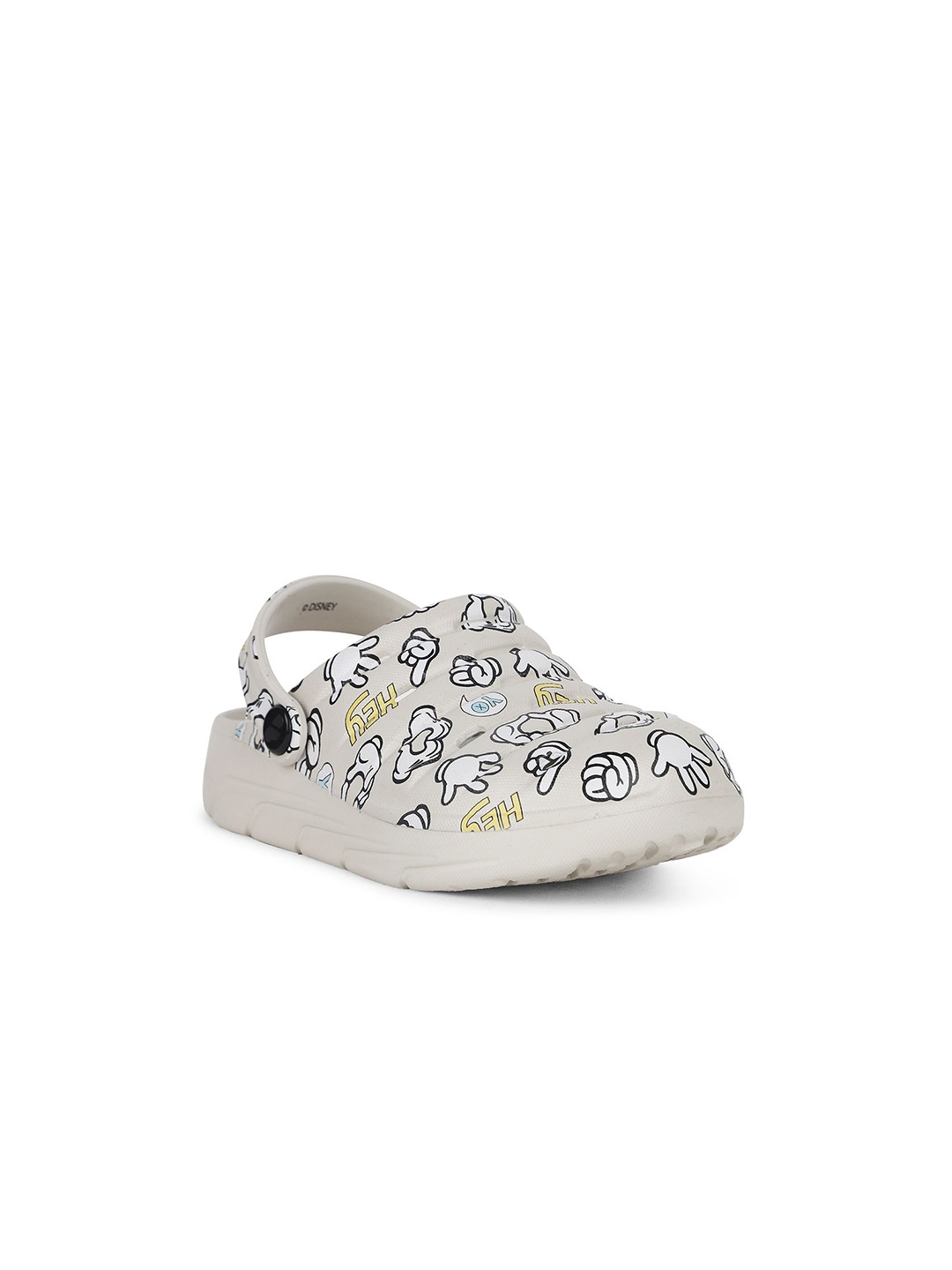 

Floatz Floatz Boys Printed Slip-On Clogs, Grey