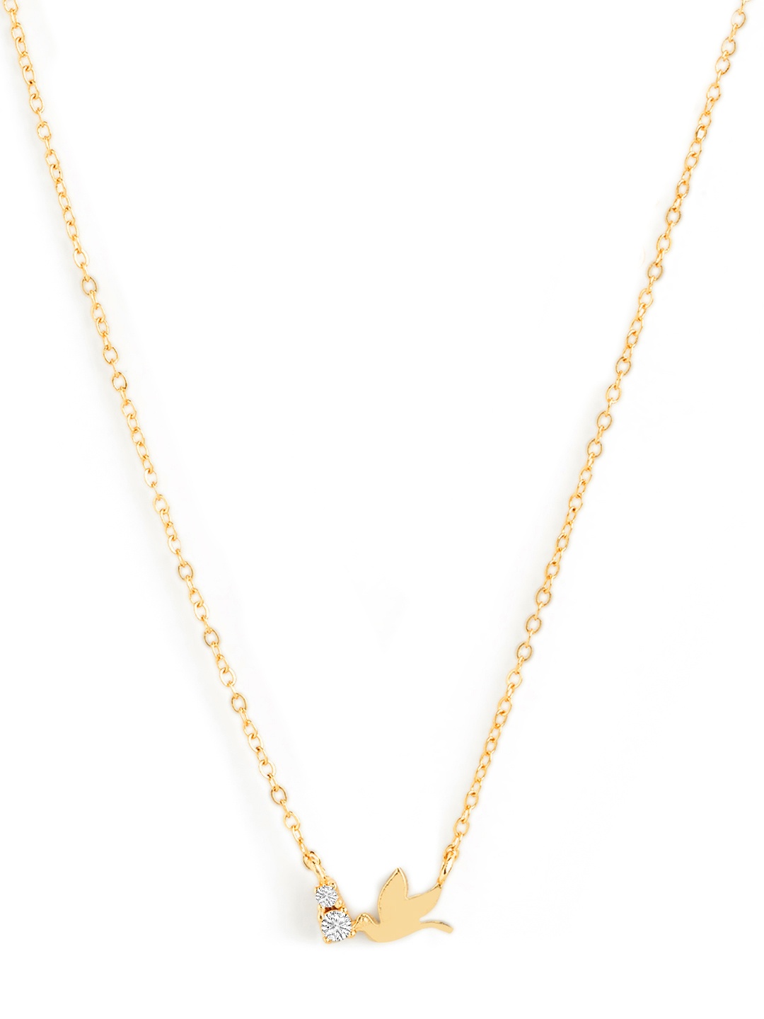 

MINUTIAE Brass Gold-Plated Necklace With Chain
