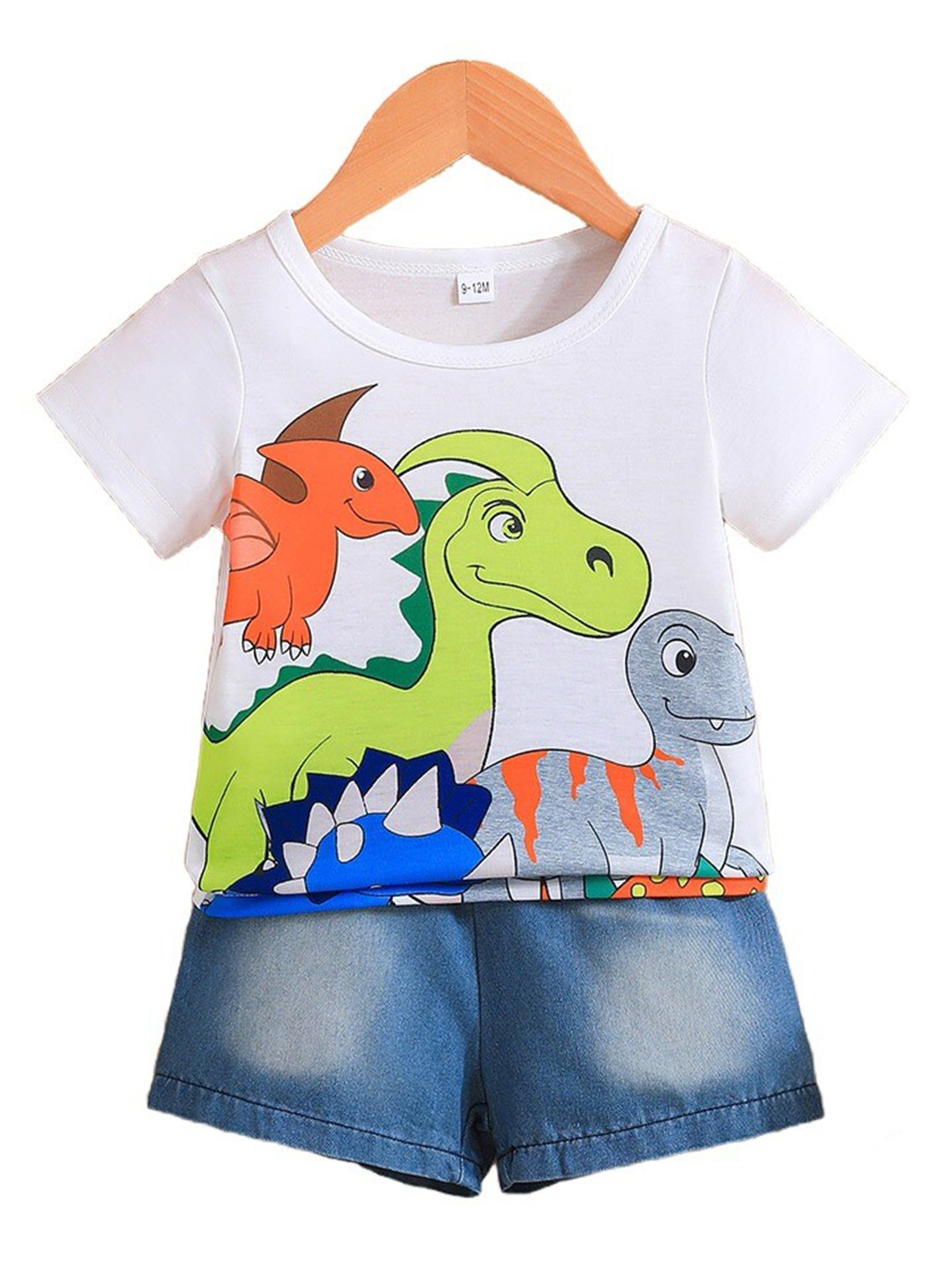 

StyleCast x Revolte Boys Printed T-shirt with Shorts, White