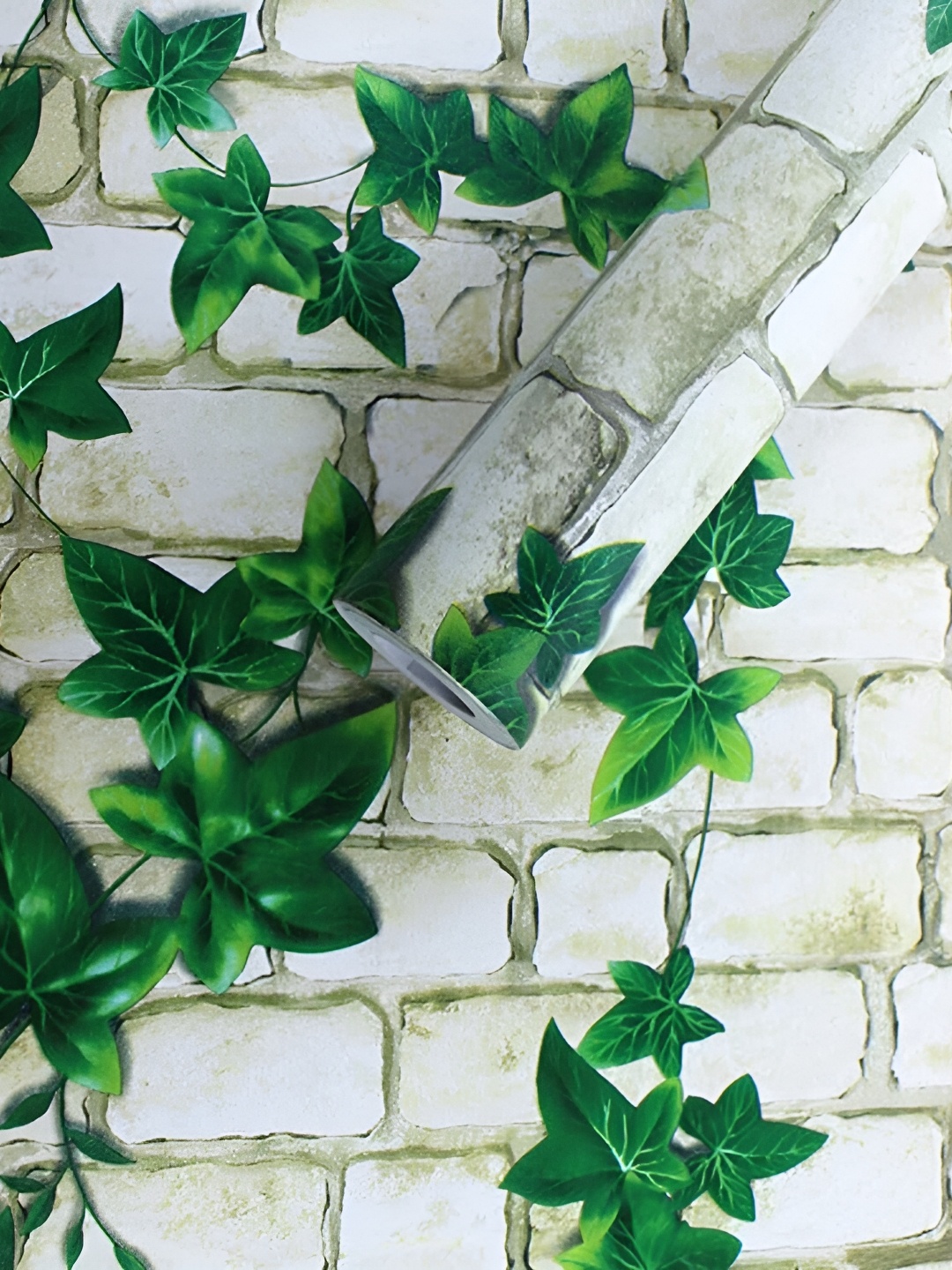 

Aura White & Green Floral and Botanical Printed Self Adhesive Wall Sticker