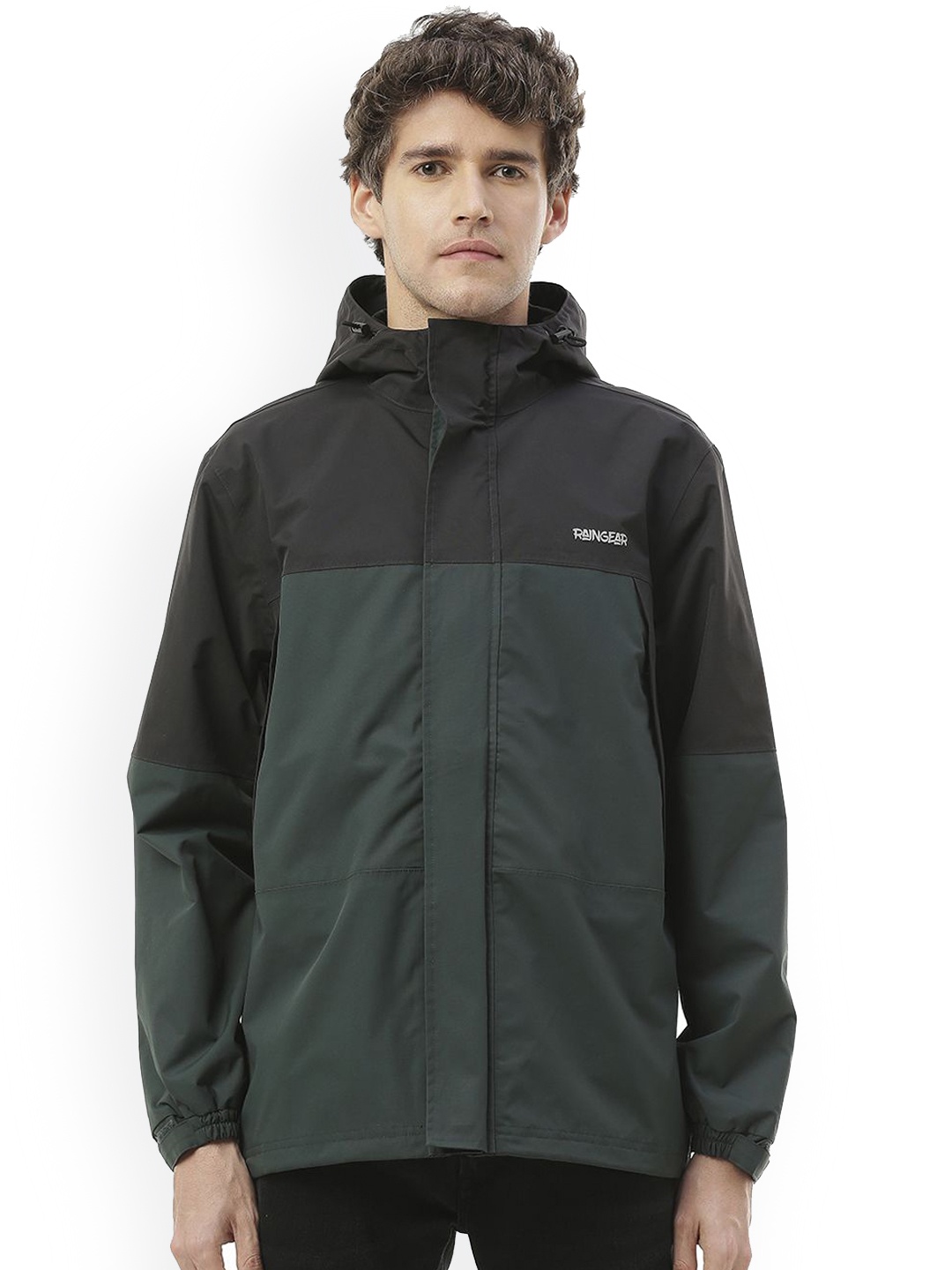 

Zeel Men Waterproof Rain Jacket, Black