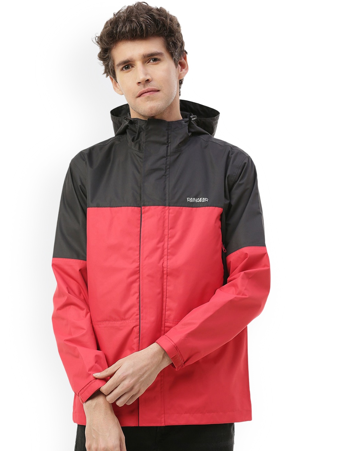 

Zeel Men Waterproof Rain Jacket, Black