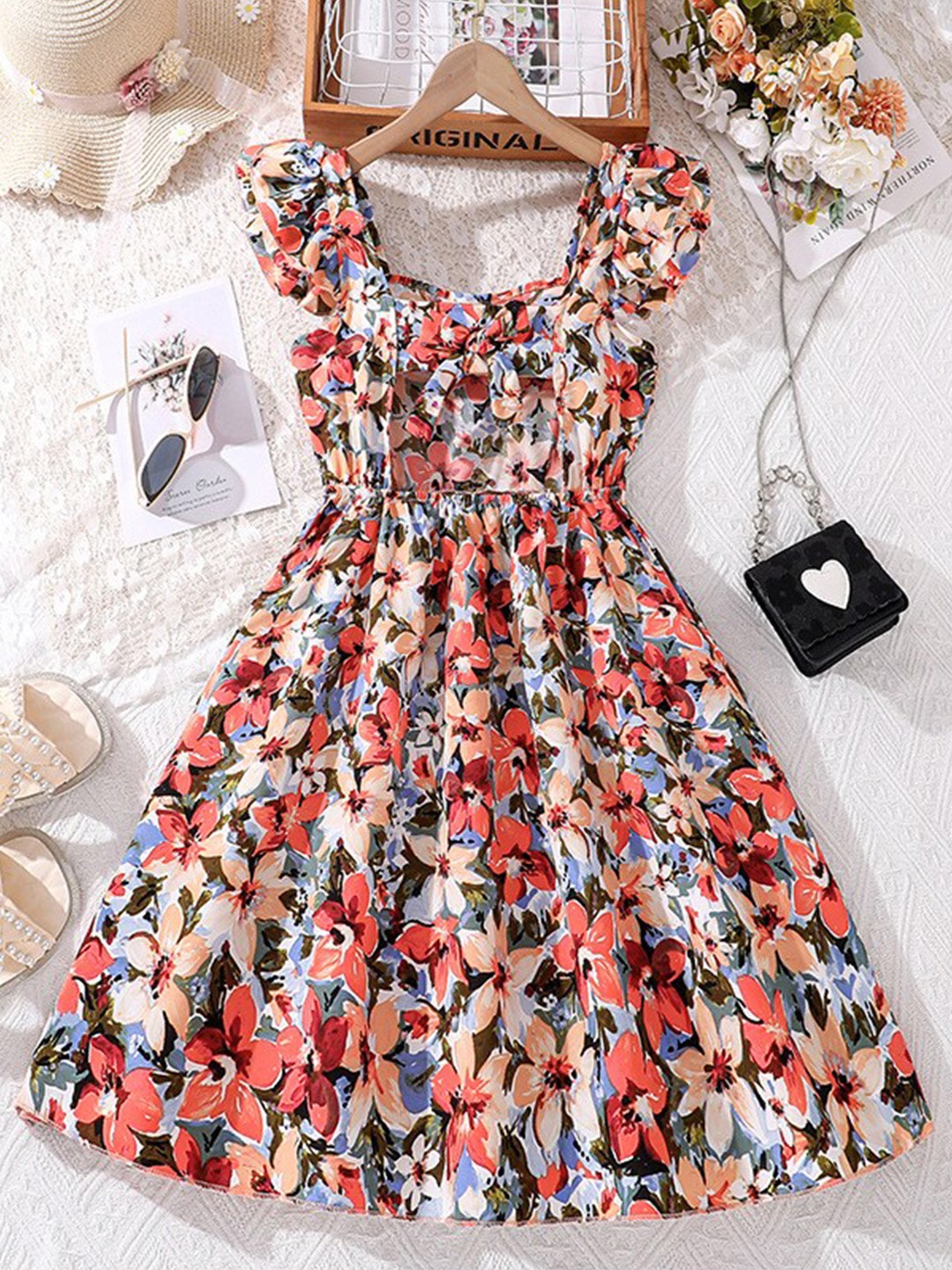 

StyleCast x Revolte Floral Floral A-Line Dress, Multi