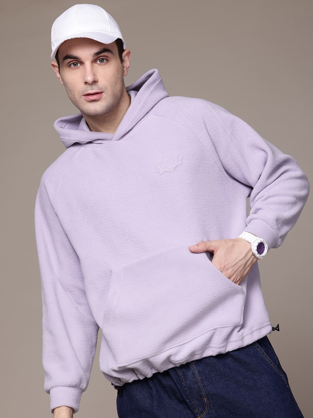 

The Roadster Lifestyle Co. Fleece Hooded Sweatshirt, Lavender