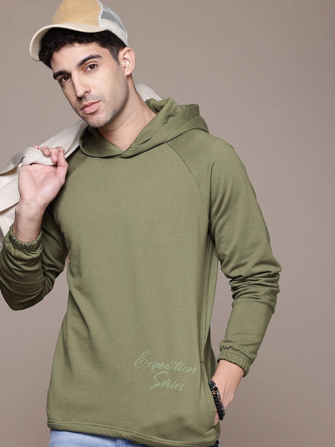 

The Roadster Life Co. Hooded Sweatshirt, Olive