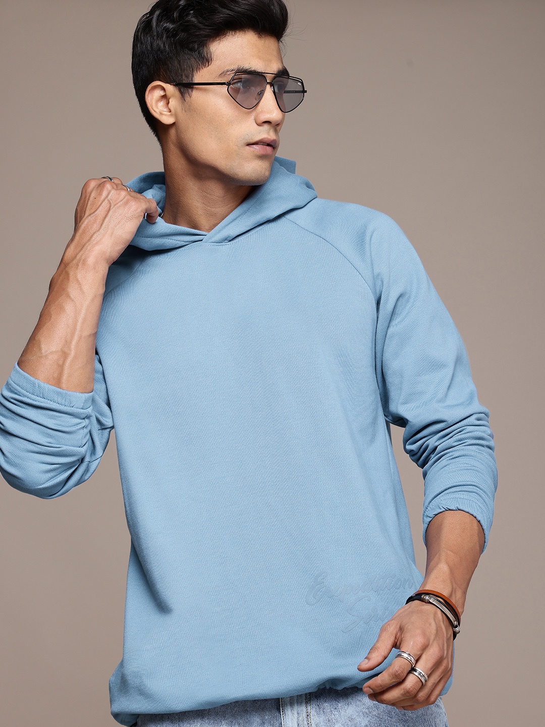 

The Roadster Life Co. Hooded Sweatshirt, Blue